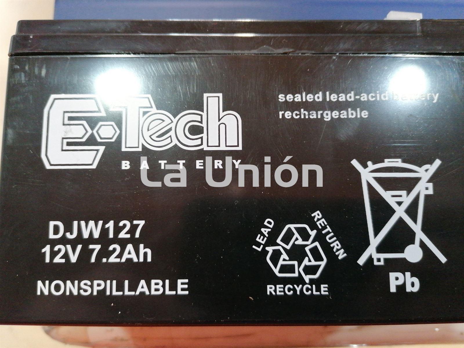 Batería Tra torcortacesped E. Tech - Imagen 1