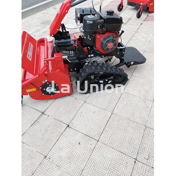 DESBROZADORA MARTILLOS ROTECO TT70 CON ORUGAS arranque electrico plataforma - Imagen 1