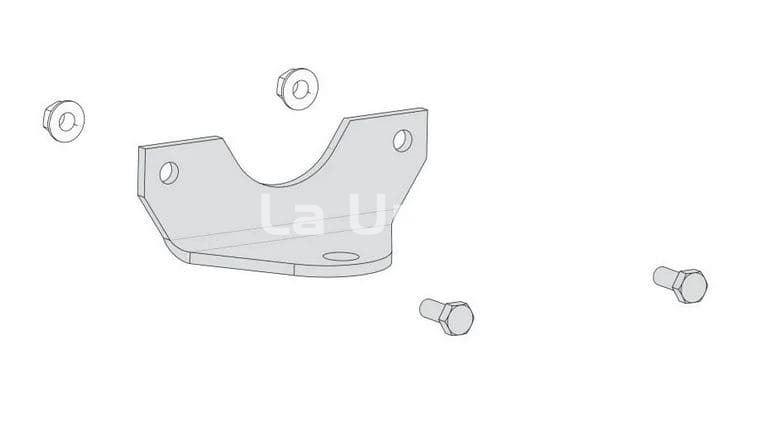 Enganche de remolque 108-121 cm Stiga - Imagen 1