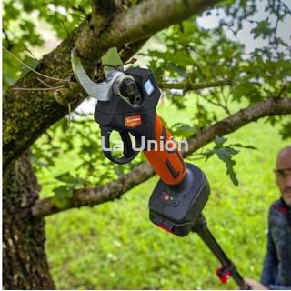 KIT TIJERA + SIERRA + PROLONGA TELESCOPICA + 2 BATERIAS + CARGADOR + HERRAMIENTAS MANTENIMIENTO - Imagen 2