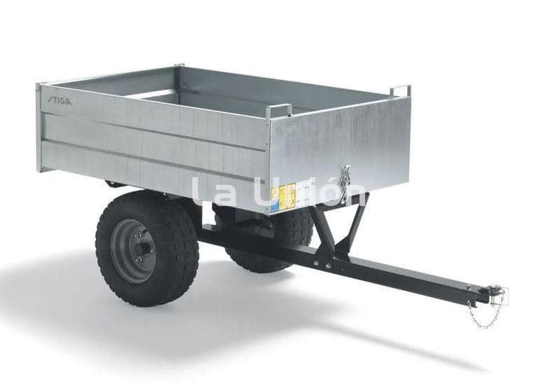 Remolque Pro Cart galvanizado Stiga - Imagen 1
