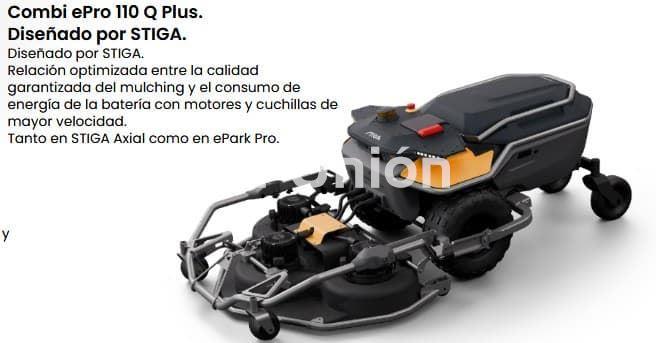 ROBOT TRACTORCORTACESPED STIGA AXIAL - Imagen 1