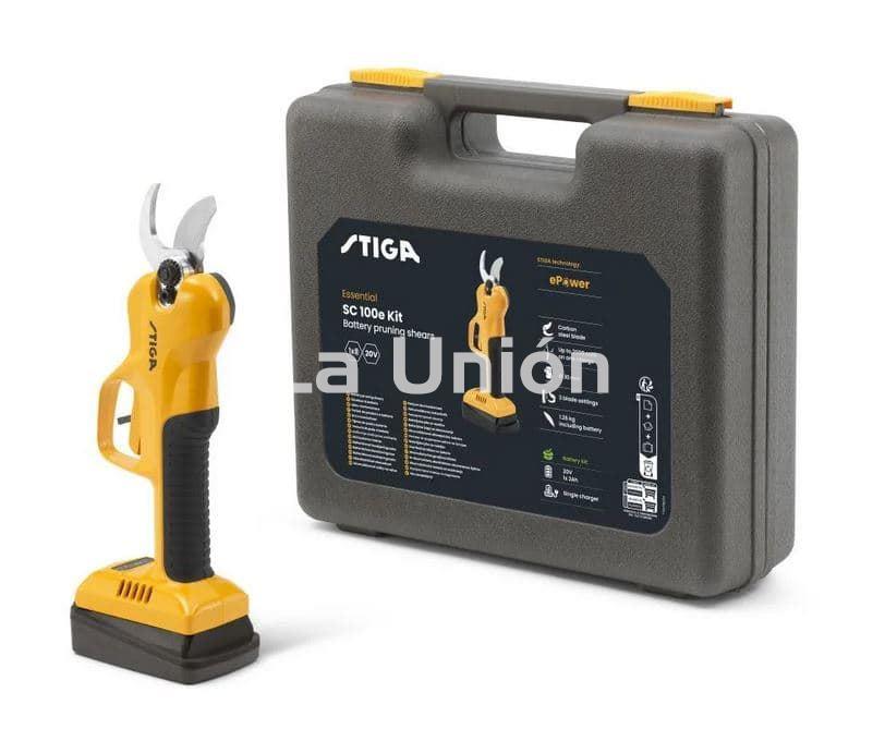 Tijeras de poda de batería Stiga SC 100e - Imagen 11