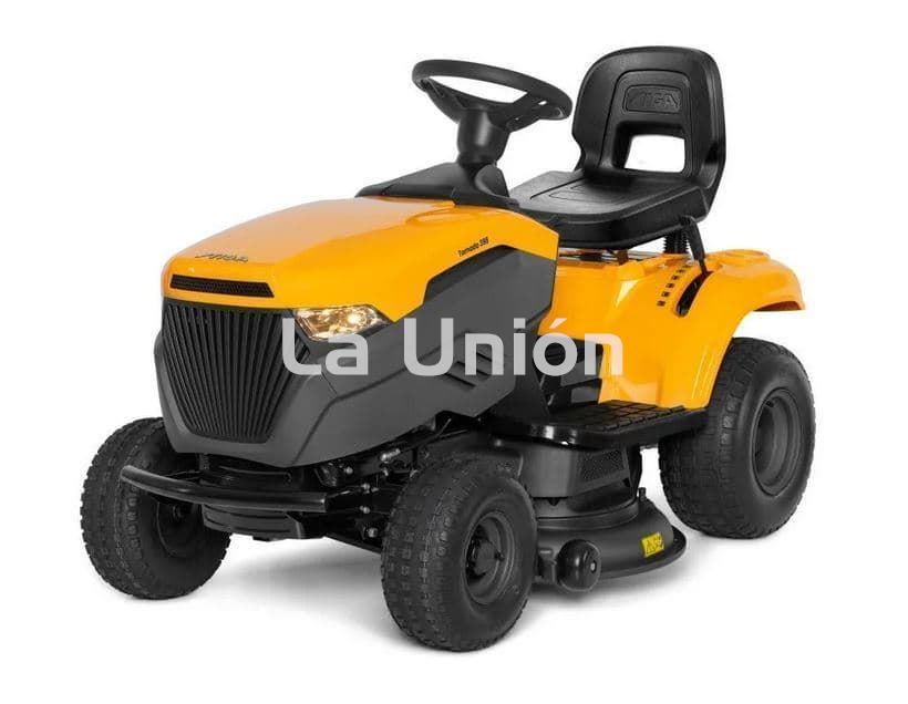 TRACTOR CORTACÉSPED DE GASOLINA STIGA TORNADO 398 MONTADO CON ACEITE - Imagen 2