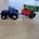 Tractor new Holland con remolque jueguete - Imagen 2