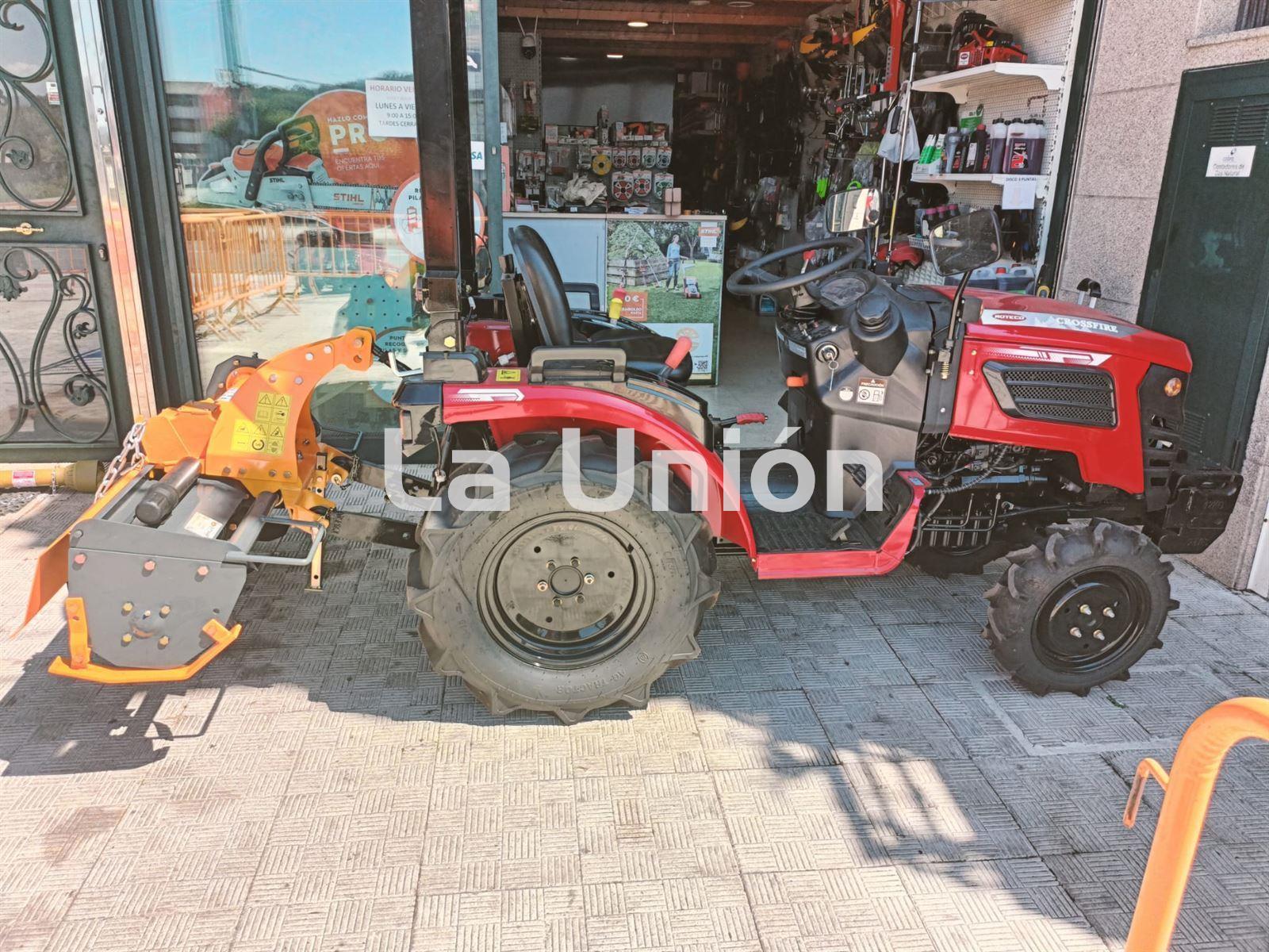 TRACTOR ROTECO CROOSFIRE + ROTOVATO DIMAGO MINI 105 - Imagen 1